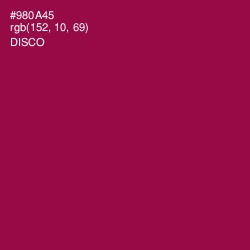 #980A45 - Disco Color Image