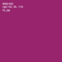#98246E - Plum Color Image
