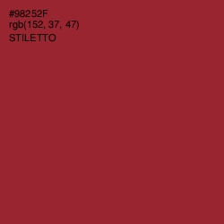 #98252F - Stiletto Color Image