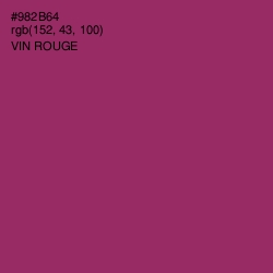 #982B64 - Vin Rouge Color Image