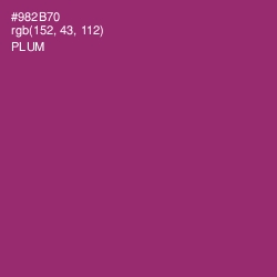 #982B70 - Plum Color Image