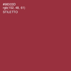 #98303D - Stiletto Color Image