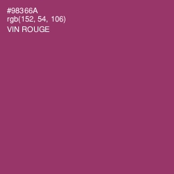 #98366A - Vin Rouge Color Image