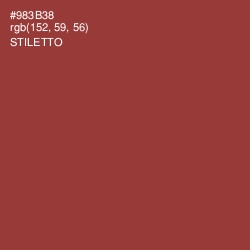 #983B38 - Stiletto Color Image