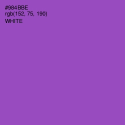 #984BBE - Wisteria Color Image