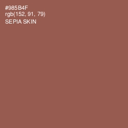 #985B4F - Sepia Skin Color Image
