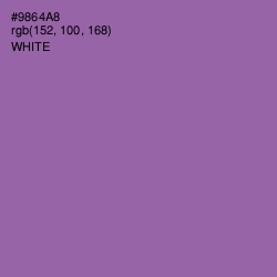 #9864A8 - Wisteria Color Image