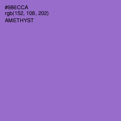 #986CCA - Amethyst Color Image