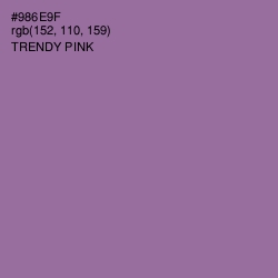 #986E9F - Trendy Pink Color Image