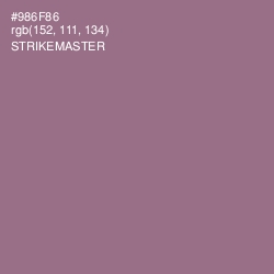 #986F86 - Strikemaster Color Image