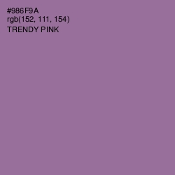 #986F9A - Trendy Pink Color Image