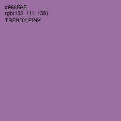 #986F9E - Trendy Pink Color Image