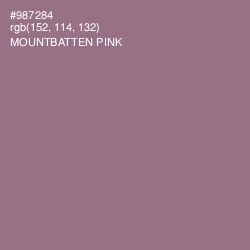 #987284 - Mountbatten Pink Color Image