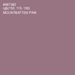 #987382 - Mountbatten Pink Color Image