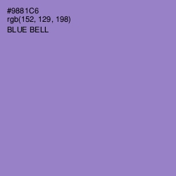 #9881C6 - Blue Bell Color Image