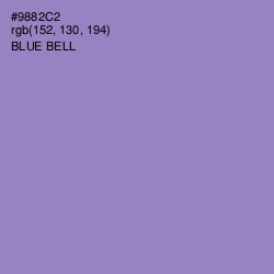 #9882C2 - Blue Bell Color Image