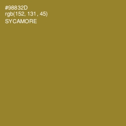 #98832D - Sycamore Color Image