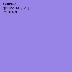 #9883E7 - Portage Color Image