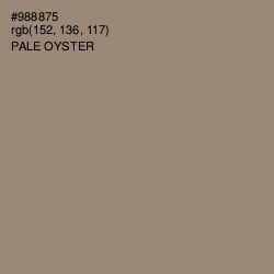 #988875 - Pale Oyster Color Image