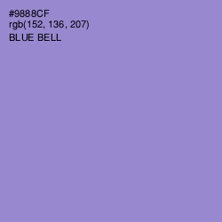 #9888CF - Blue Bell Color Image