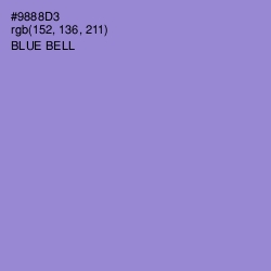 #9888D3 - Blue Bell Color Image