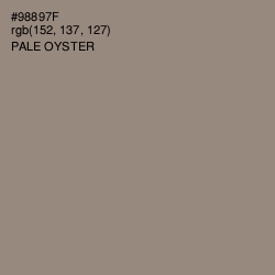 #98897F - Pale Oyster Color Image