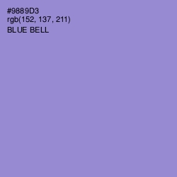 #9889D3 - Blue Bell Color Image