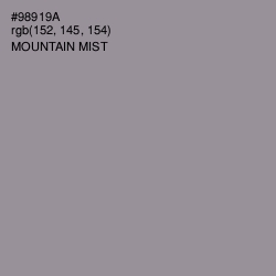 #98919A - Mountain Mist Color Image