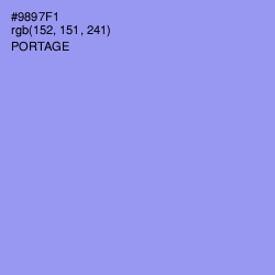 #9897F1 - Portage Color Image