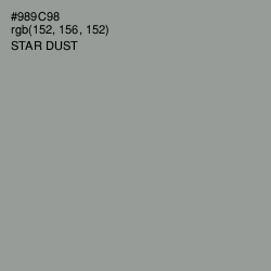 #989C98 - Star Dust Color Image