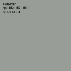 #989D97 - Star Dust Color Image