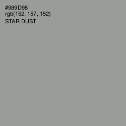 #989D98 - Star Dust Color Image