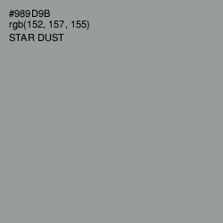 #989D9B - Star Dust Color Image