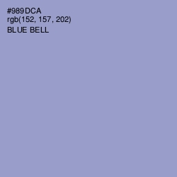 #989DCA - Blue Bell Color Image