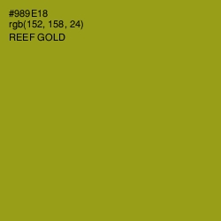 #989E18 - Reef Gold Color Image