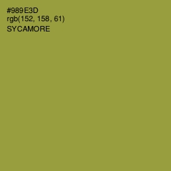 #989E3D - Sycamore Color Image