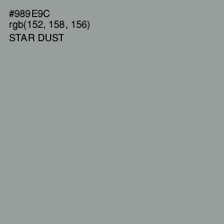 #989E9C - Star Dust Color Image