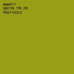 #989F17 - Reef Gold Color Image