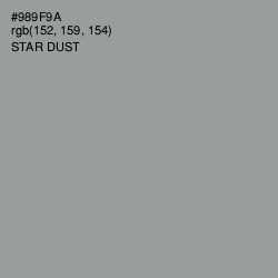 #989F9A - Star Dust Color Image