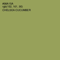 #98A15A - Chelsea Cucumber Color Image