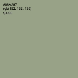 #98A287 - Sage Color Image