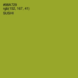 #98A729 - Sushi Color Image