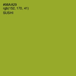 #98AA29 - Sushi Color Image