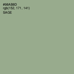 #98AB8D - Sage Color Image