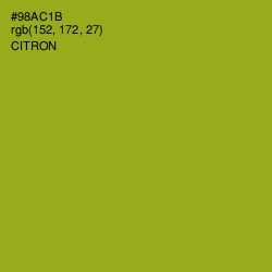 #98AC1B - Citron Color Image