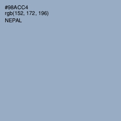 #98ACC4 - Nepal Color Image