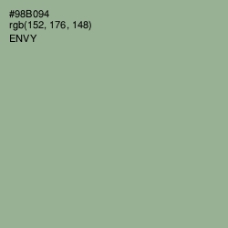 #98B094 - Envy Color Image