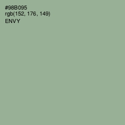 #98B095 - Envy Color Image