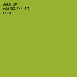 #98B12F - Sushi Color Image