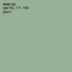 #98B196 - Envy Color Image